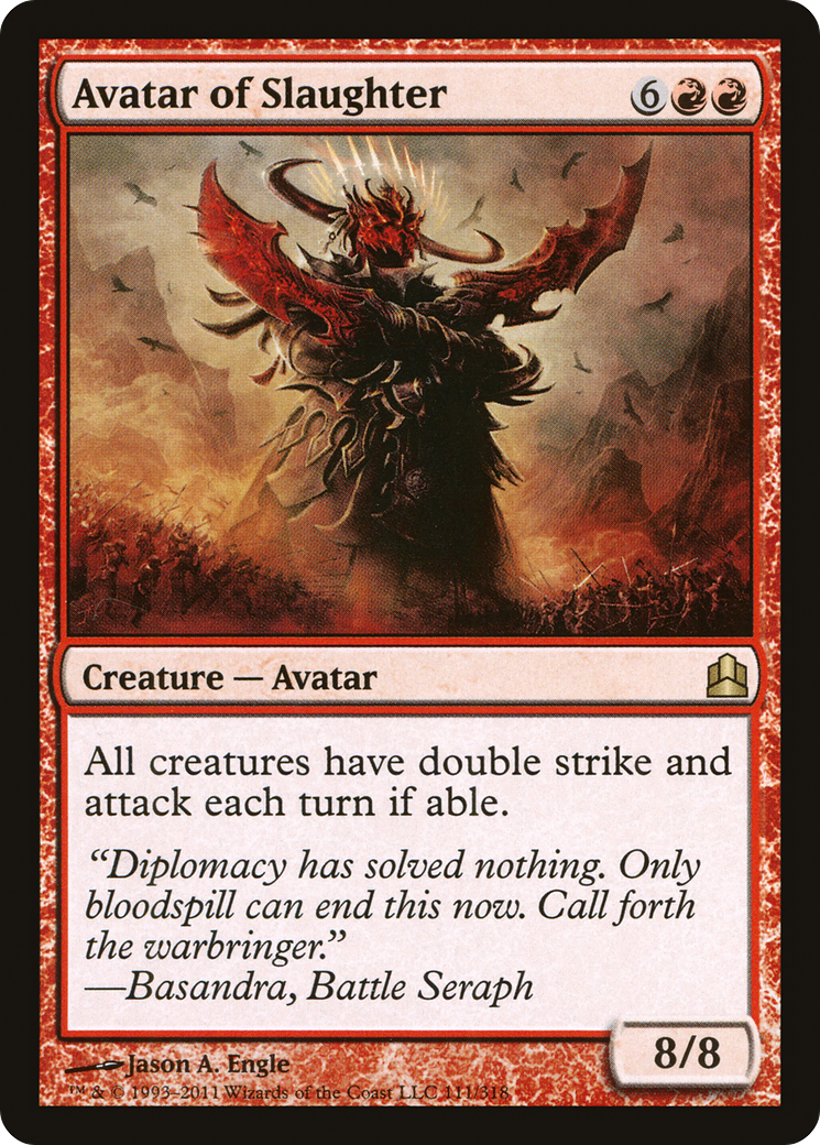 Avatar of Slaughter (CMD #111)
