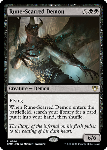 Rune-Scarred Demon (CMM #184)