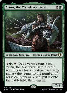 Yisan, the Wanderer Bard (CMM #334)
