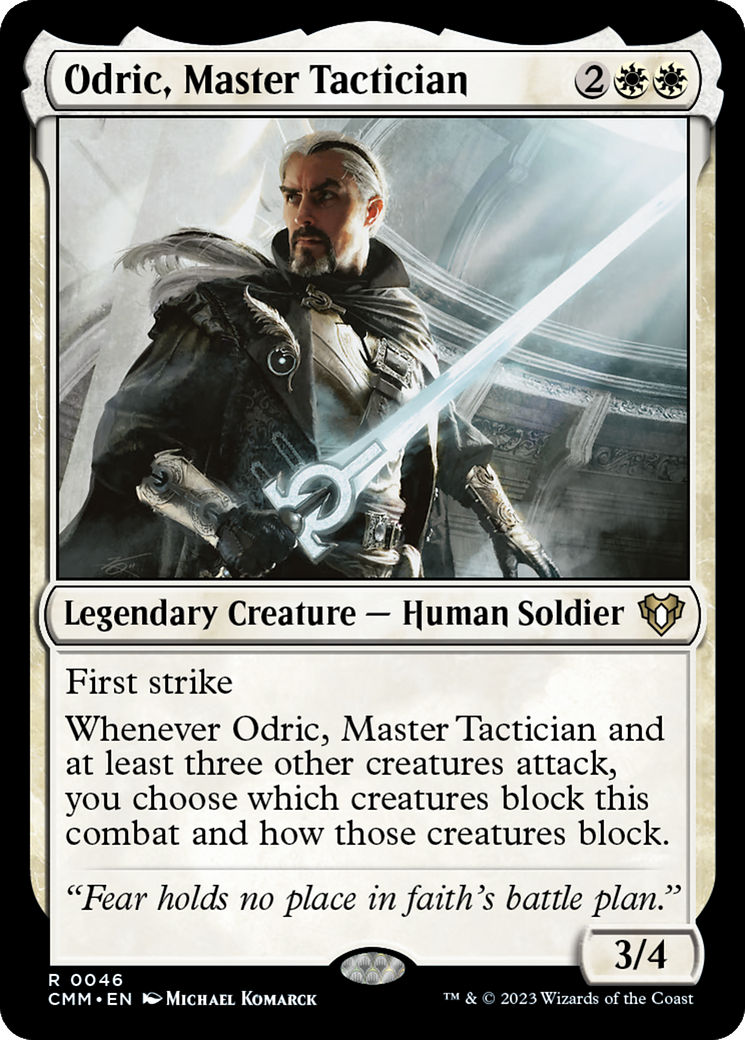 Odric, Master Tactician (CMM #046)