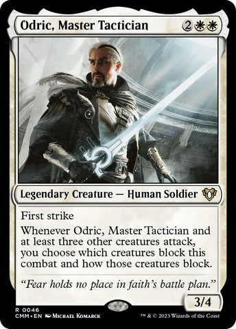 Odric, Master Tactician (CMM #046)