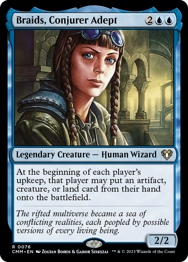 Braids, Conjurer Adept (CMM #076)