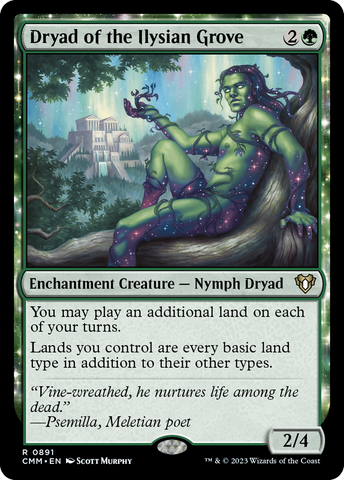 Dryad of the Ilysian Grove (CMM #891)