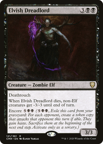 Elvish Dreadlord (CMR #121)
