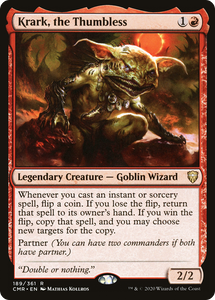 Krark, the Thumbless (CMR #189)