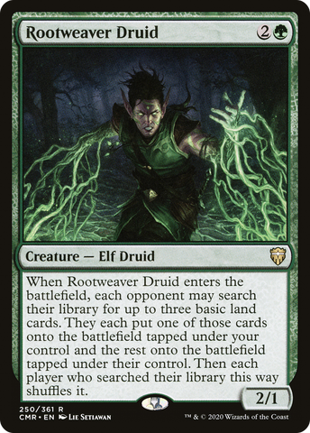 Rootweaver Druid (CMR #250)