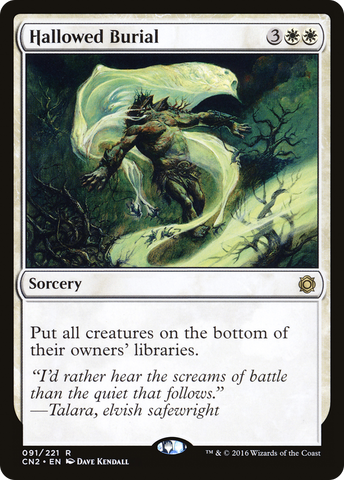Hallowed Burial (CN2 #091)