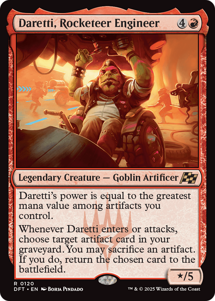 Daretti, Rocketeer Engineer (DFT #120)