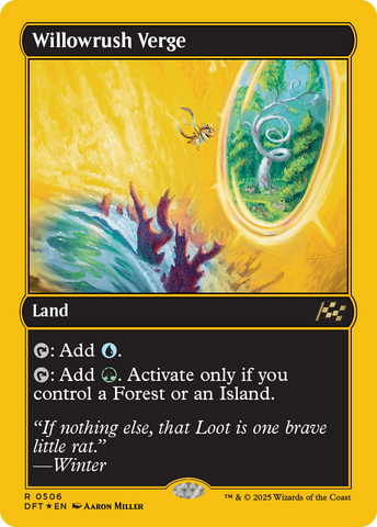 Willowrush Verge {Foil} (DFT #506)