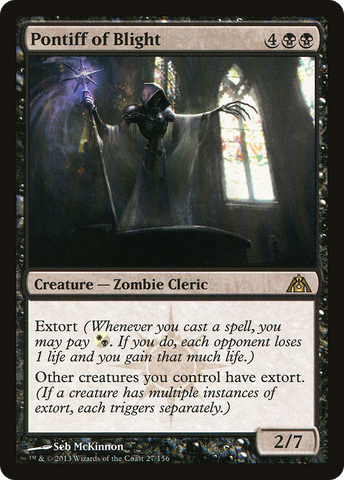 Pontiff of Blight (DGM #027)