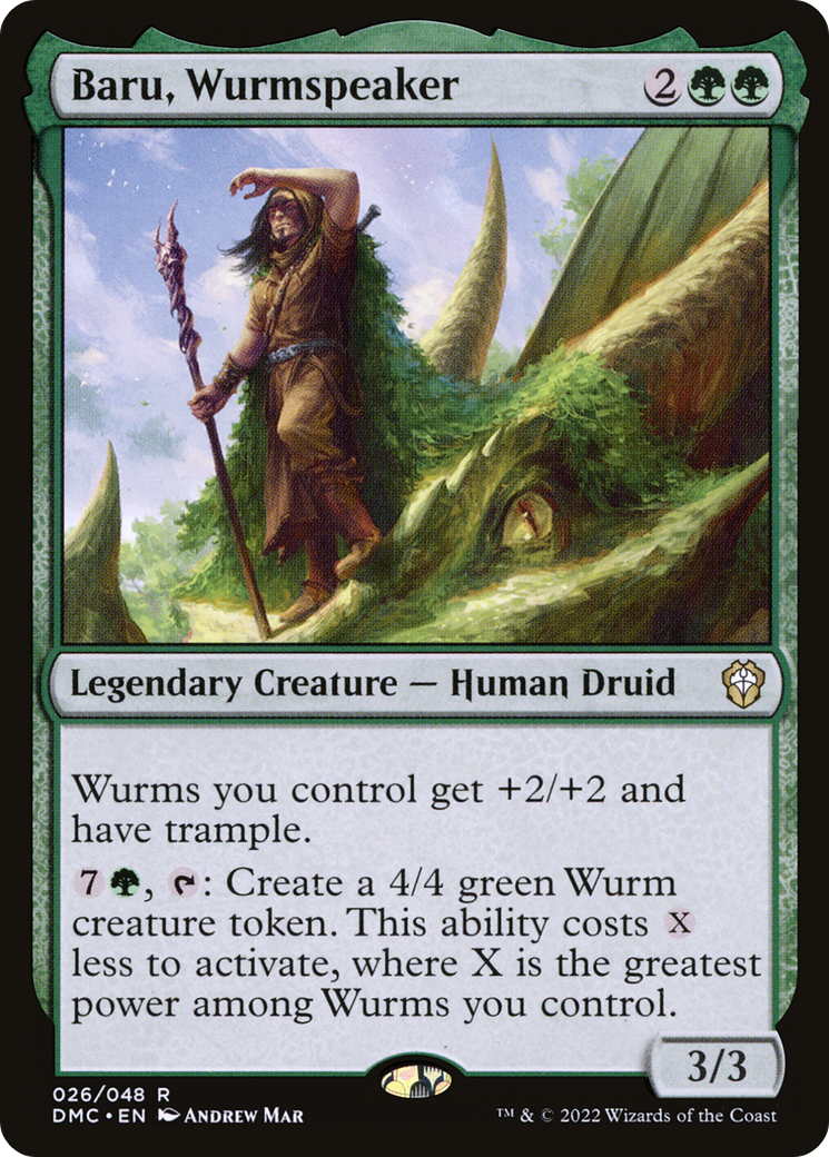 Baru, Wurmspeaker (DMC #026)
