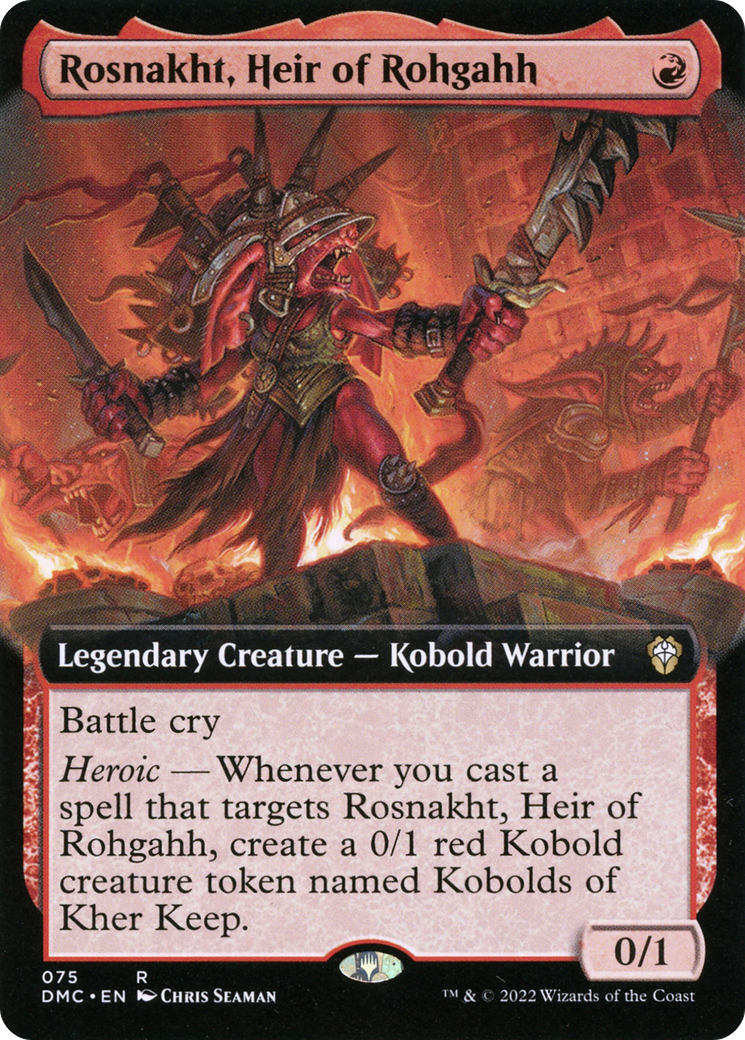 Rosnakht, Heir of Rohgahh (DMC #075)