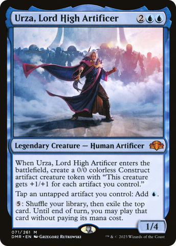 Urza, Lord High Artificer (DMR #071)