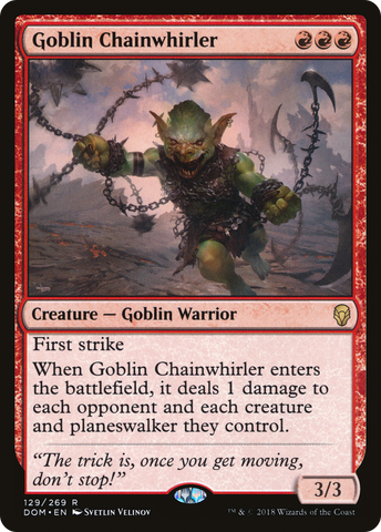 Goblin Chainwhirler (DOM #129)