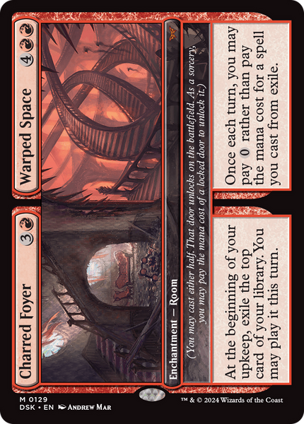 Charred Foyer // Warped Space (DSK #129)