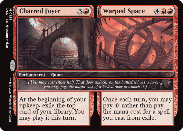 Charred Foyer // Warped Space (DSK #129)