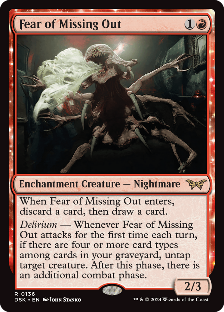 Fear of Missing Out (DSK #136)