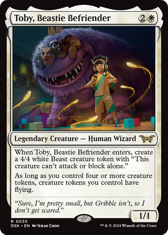 Toby, Beastie Befriender (DSK #035)