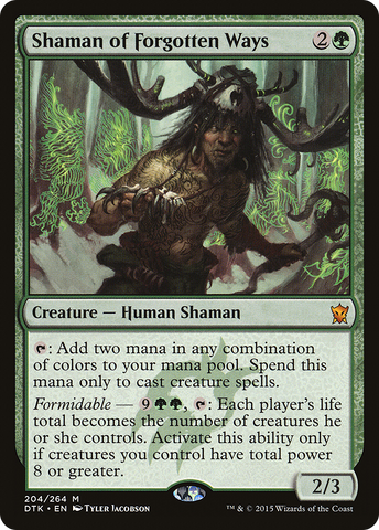 Shaman of Forgotten Ways (DTK #204)