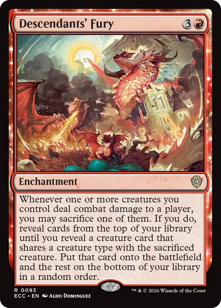 Red Enchantment Card Singles  EDH Magic