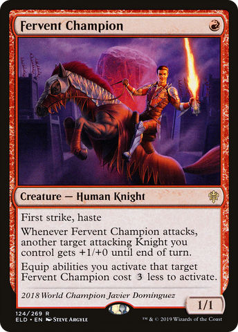 Fervent Champion (ELD #124)