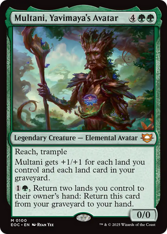Multani, Yavimaya's Avatar (EOC #100)