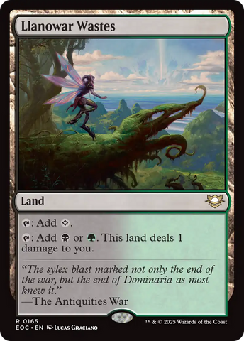 Llanowar Wastes (EOC #165)