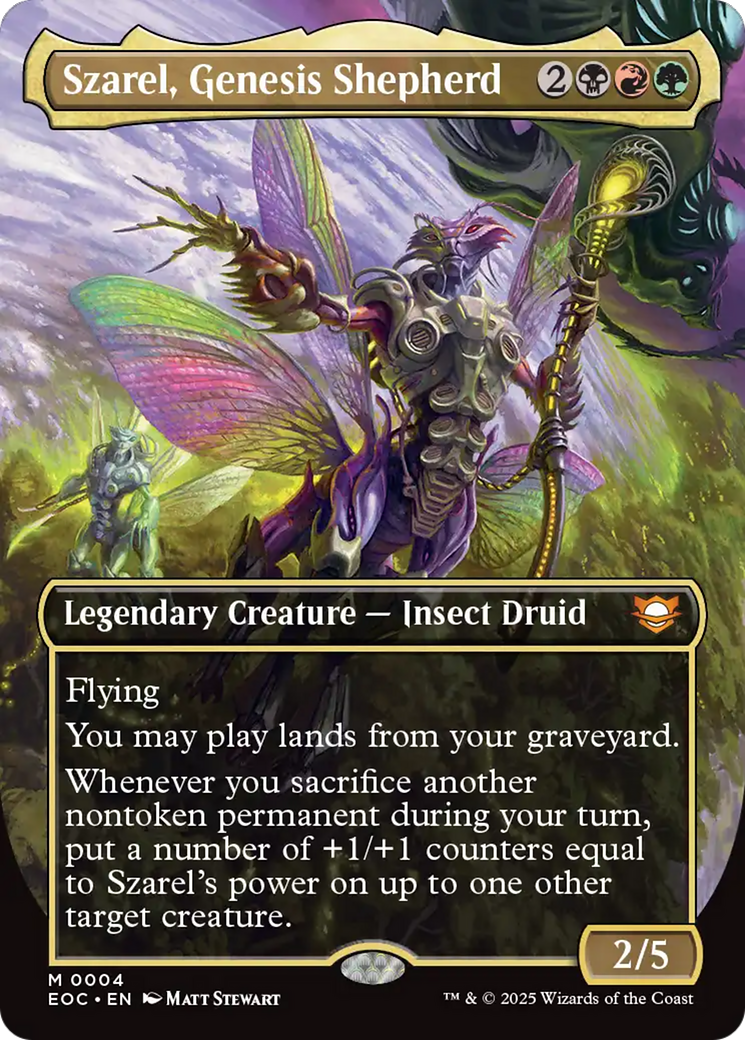 Szarel, Genesis Shepherd {Foil} (EOC #004)