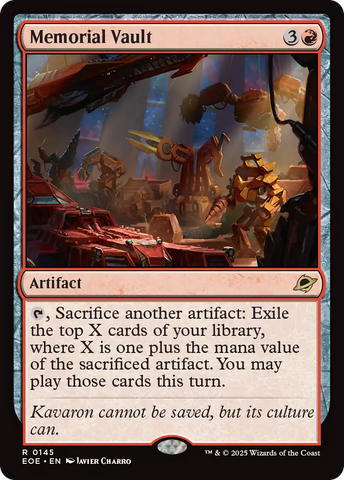 Memorial Vault (EOE #145)