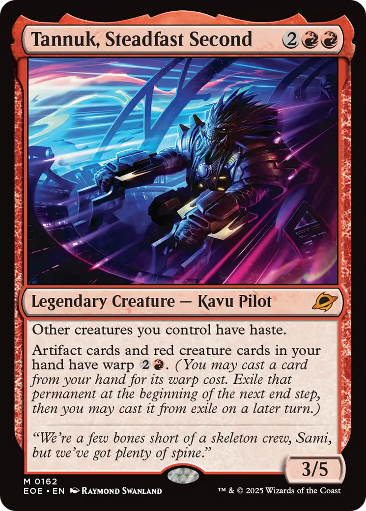 Tannuk, Steadfast Second (EOE #162)