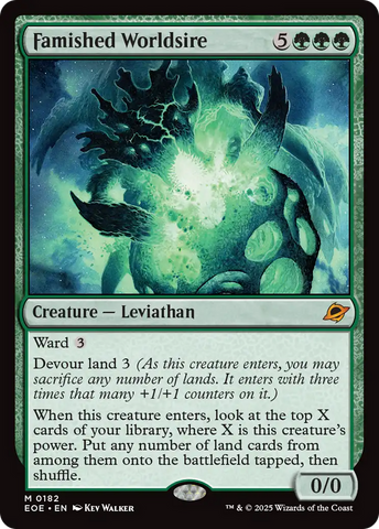 Famished Worldsire (EOE #182)