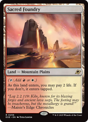 Sacred Foundry (EOE #256)