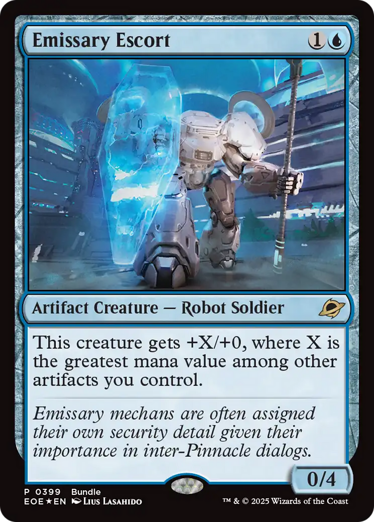 Emissary Escort {Foil} (EOE #399)