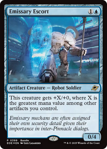 Emissary Escort {Foil} (EOE #399)