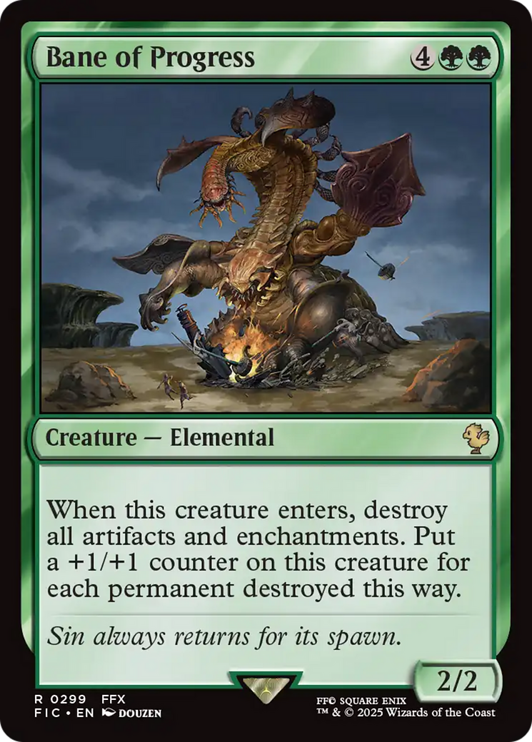 Bane of Progress (FIC #299)