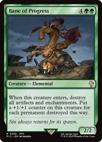 Bane of Progress (FIC #299)