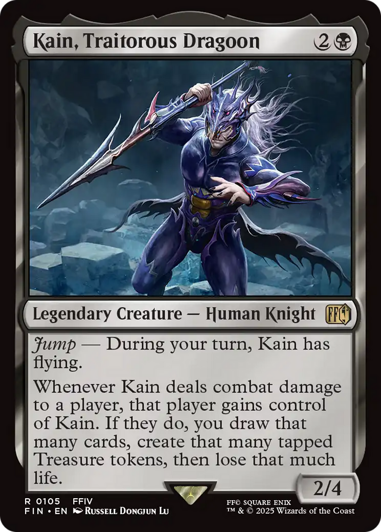 Kain, Traitorous Dragoon (FIN #105)