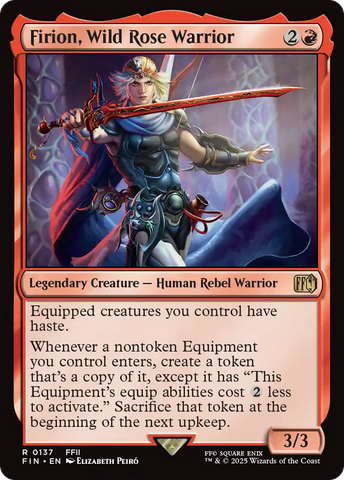 Firion, Wild Rose Warrior (FIN #137)