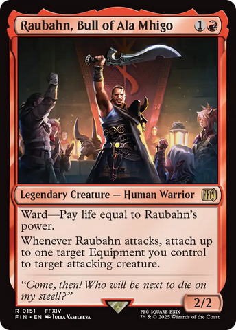 Raubahn, Bull of Ala Mhigo (FIN #151)