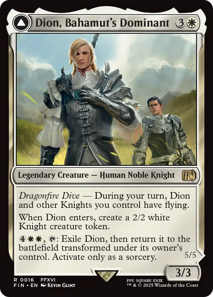 Dion, Bahamut's Dominant (FIN #016)
