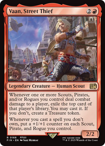 Vaan, Street Thief (FIN #168)
