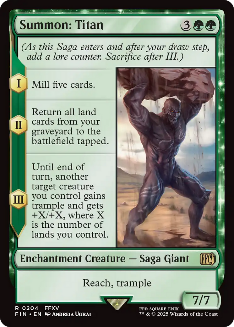 Summon: Titan (FIN #204)