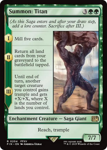 Summon: Titan (FIN #204)