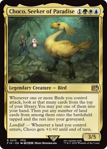 Choco, Seeker of Paradise (FIN #215)
