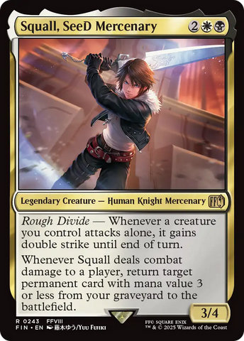 Squall, SeeD Mercenary (FIN #243)