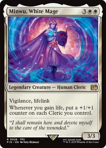 Minwu, White Mage (FIN #026)
