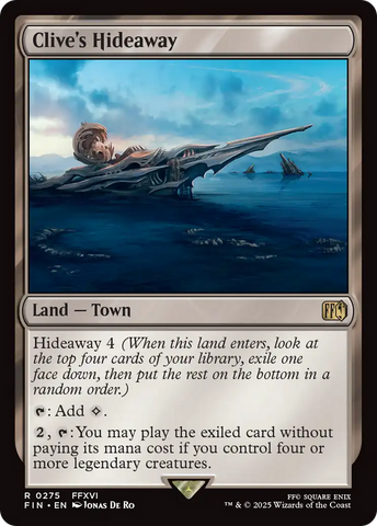 Clive's Hideaway (FIN #275)