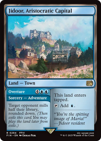 Jidoor, Aristocratic Capital (FIN #284)