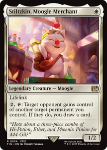 Stiltzkin, Moogle Merchant (FIN #034)