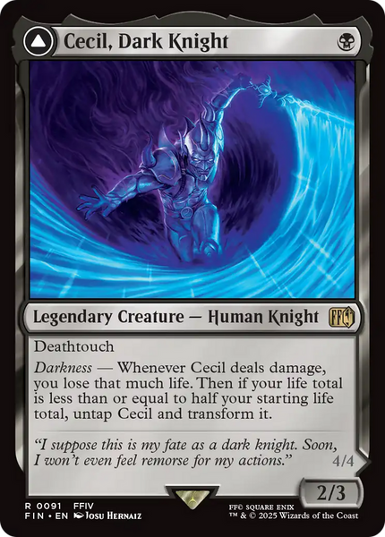 Cecil, Dark Knight (FIN #091)